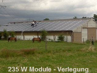 235 W Module whrend der Verlegung2